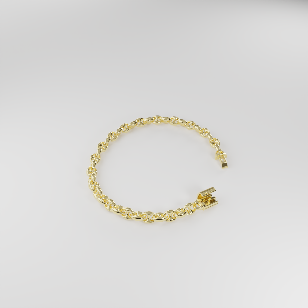 Bransoletka "Anchor" - 6mm