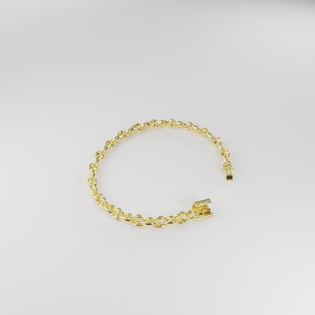 Bransoletka "Anchor" - 6mm