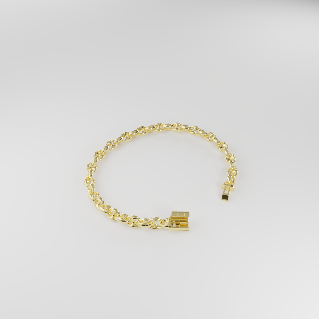 Bransoletka "Anchor" - 6mm