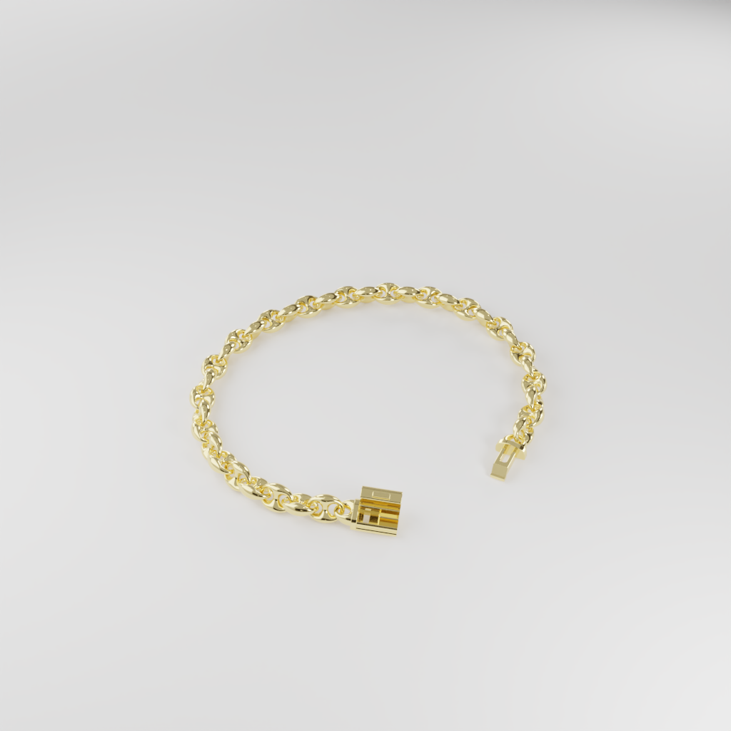 Bransoletka "Anchor" - 6mm