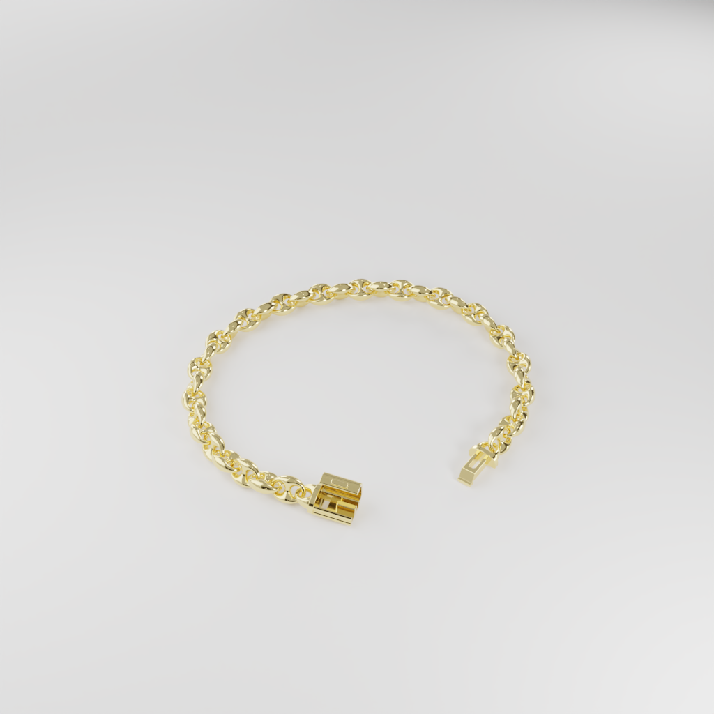 Bransoletka "Anchor" - 6mm