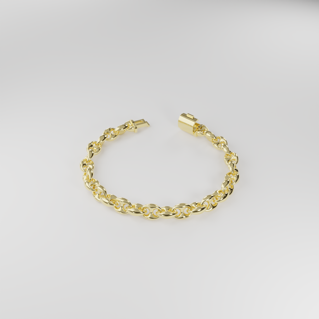 Bransoletka "Anchor" - 8mm