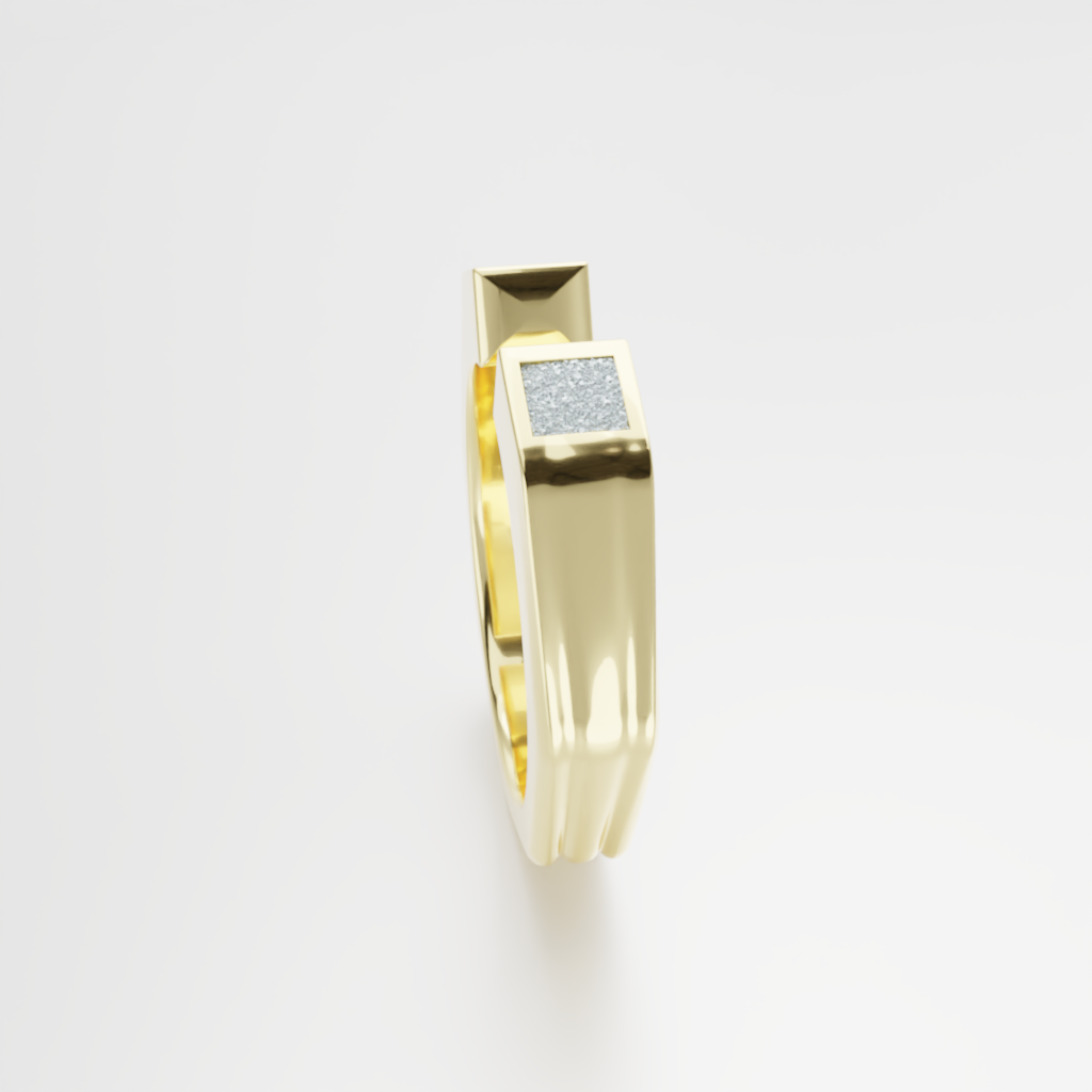 Pierścionek "Osmium Hex Ring"