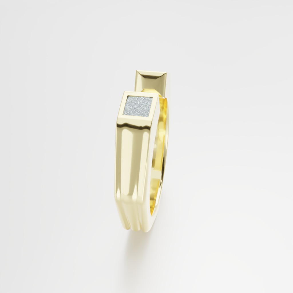 Pierścionek "Osmium Hex Ring"