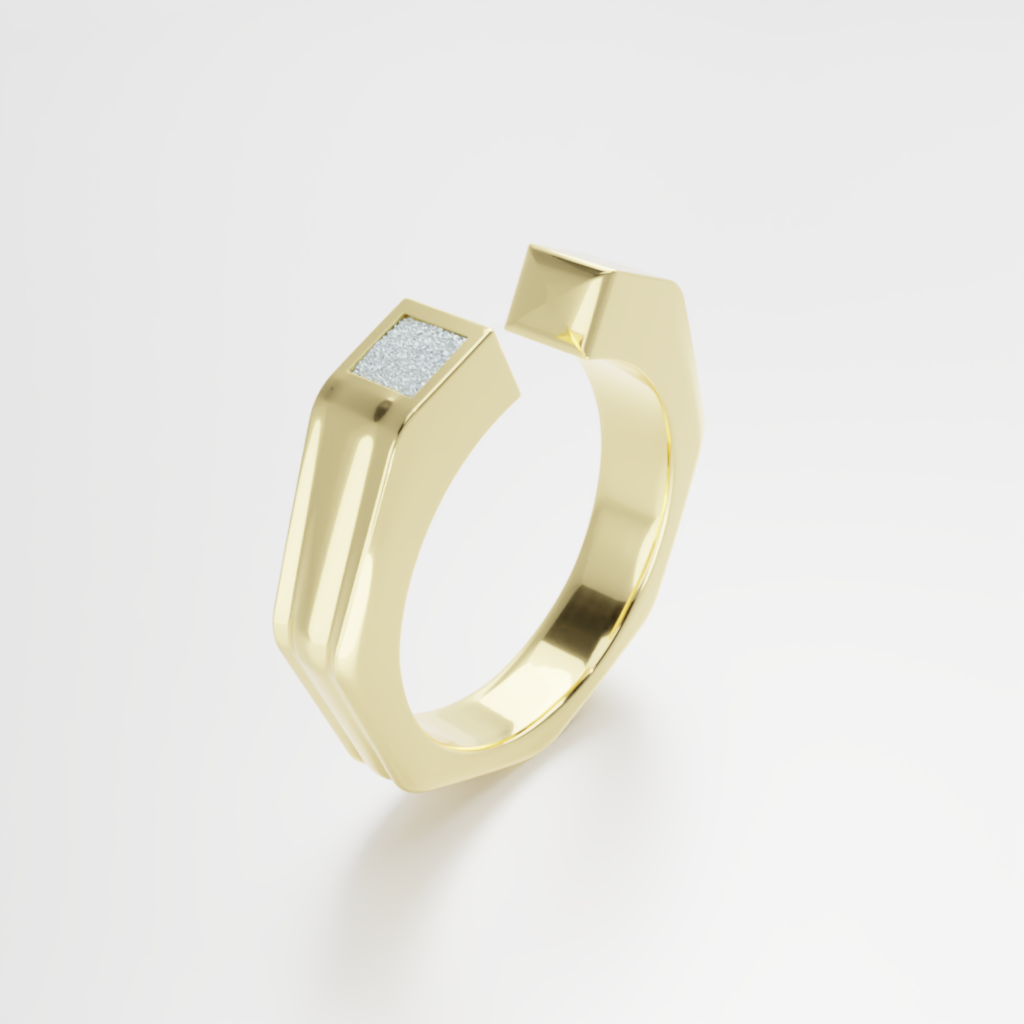 Pierścionek "Osmium Hex Ring"