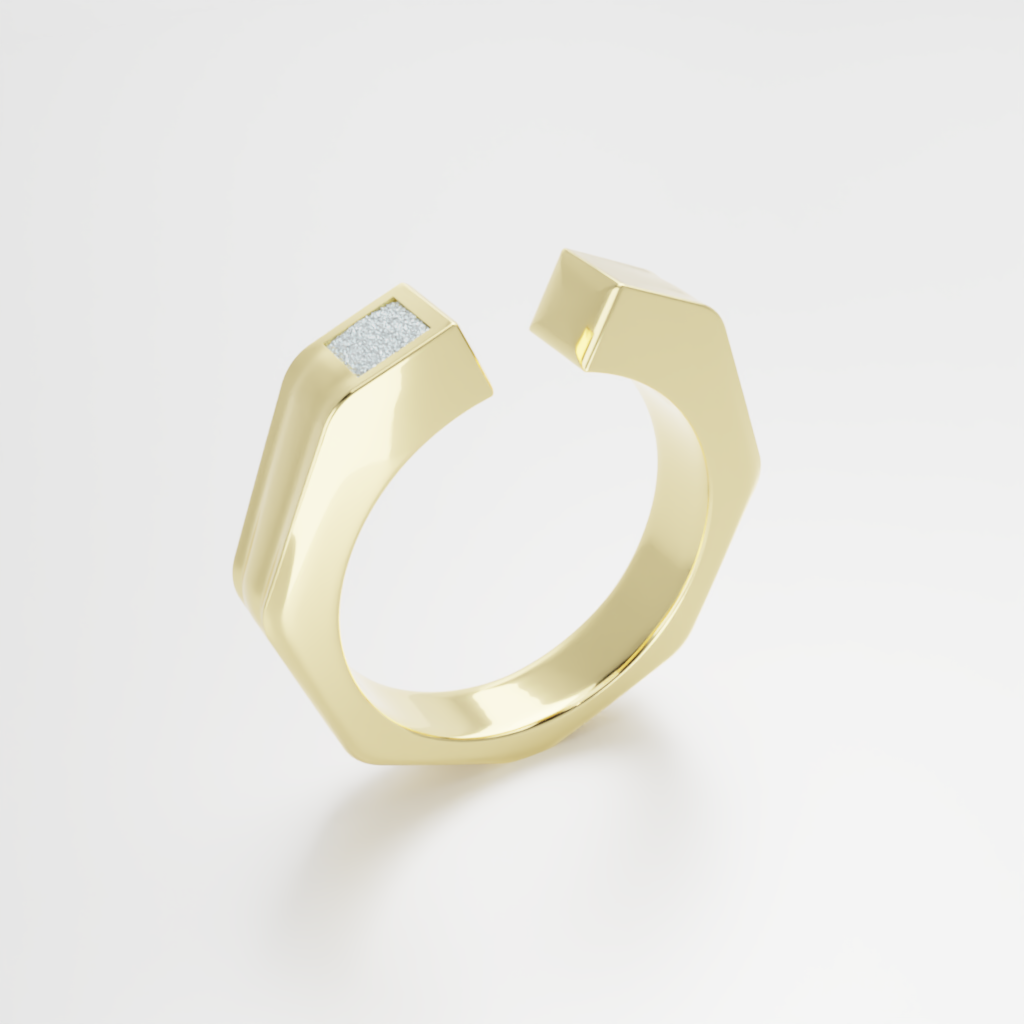 Pierścionek "Osmium Hex Ring"