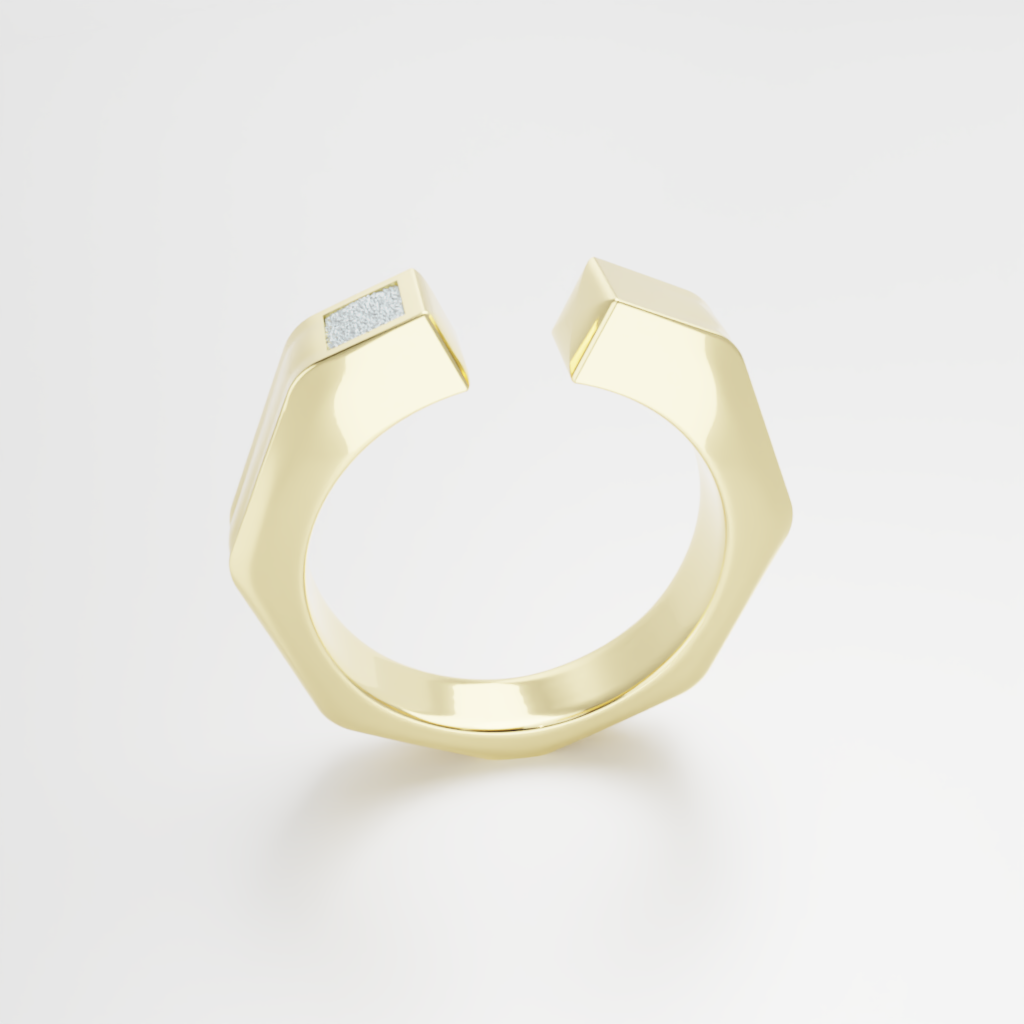 Pierścionek "Osmium Hex Ring"