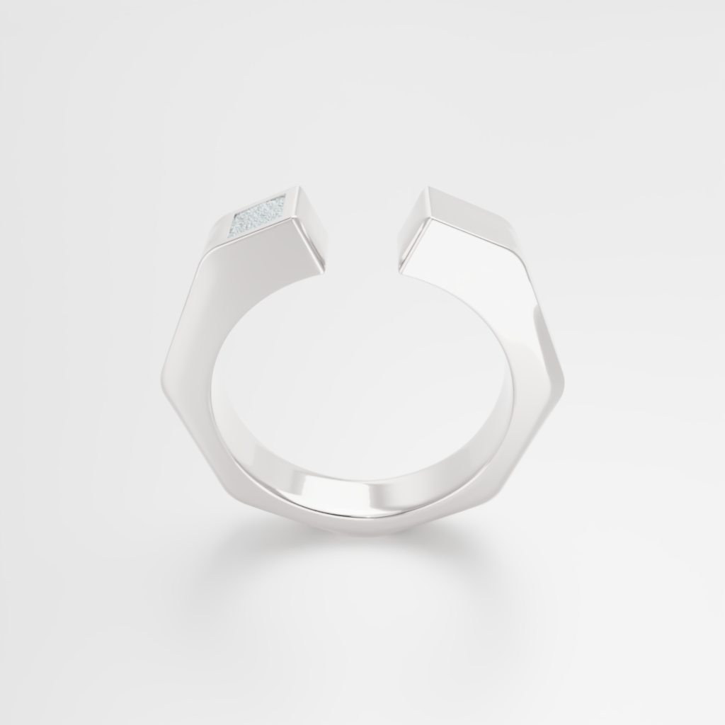 Pierścionek "Osmium Hex Ring"