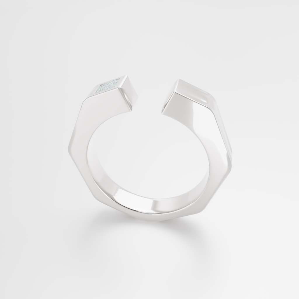 Pierścionek "Osmium Hex Ring"