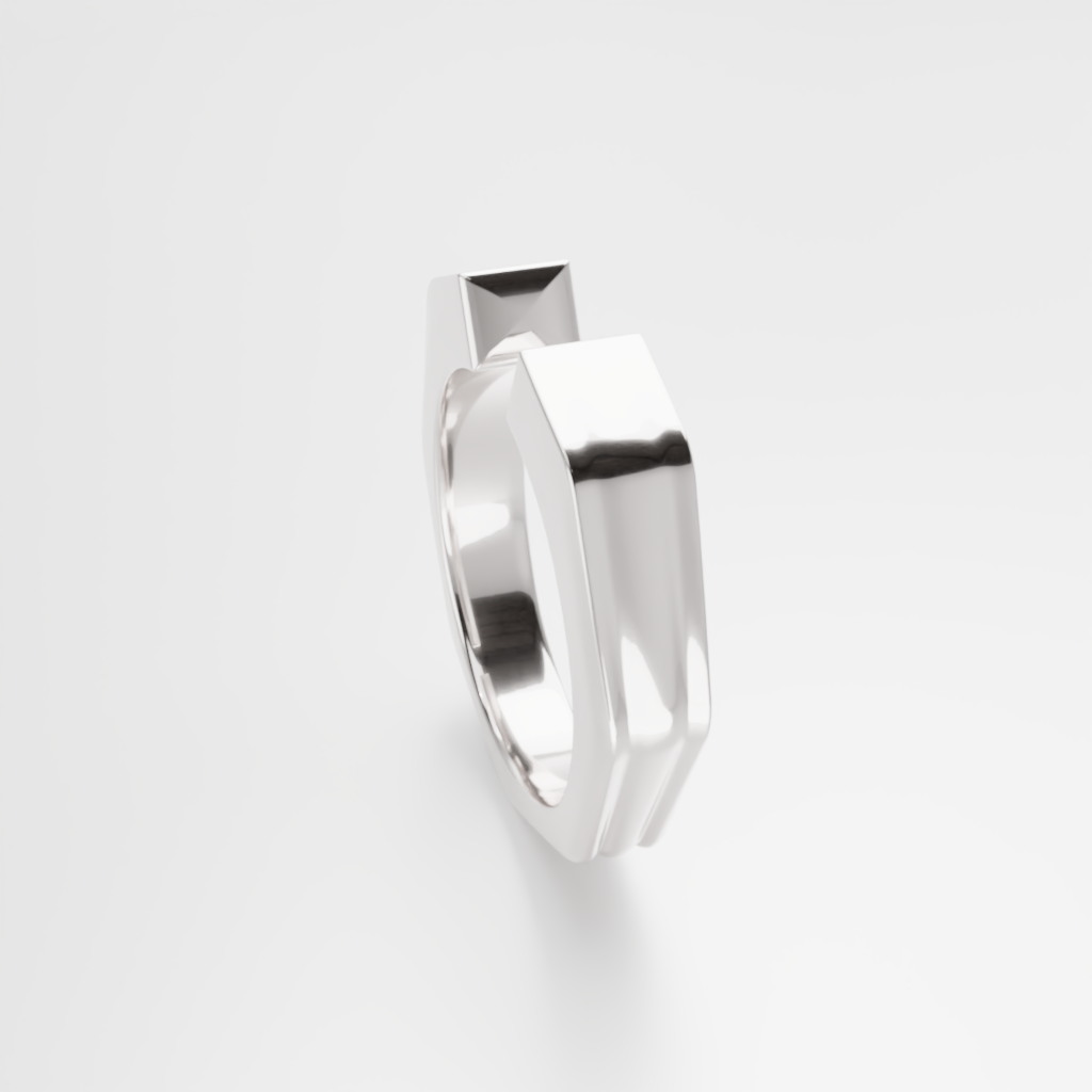 Pierścionek "Osmium Hex Ring"