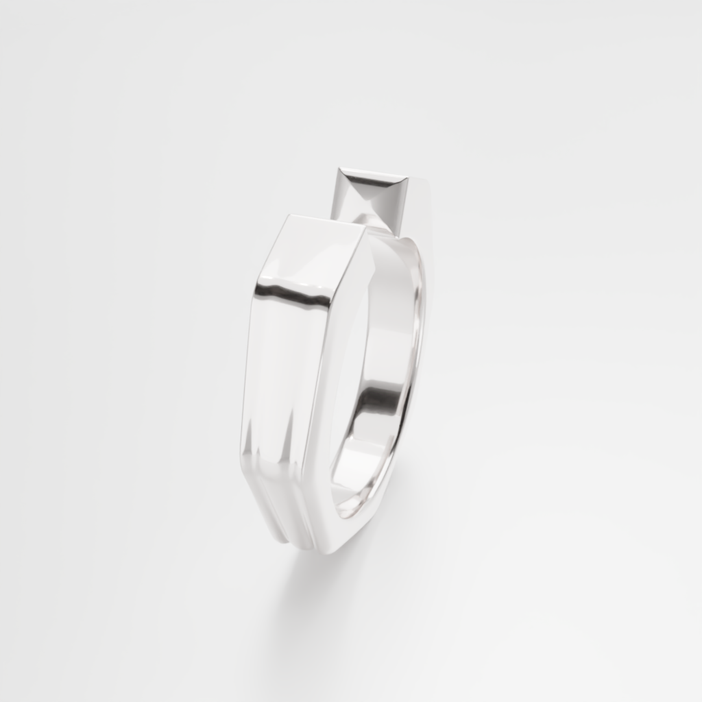 Pierścionek "Osmium Hex Ring"