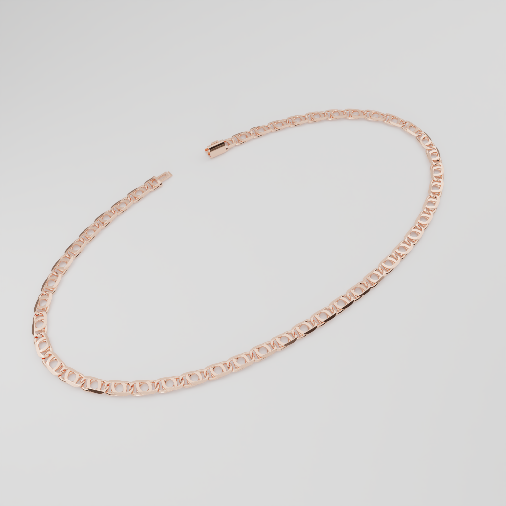 Łańcuch "Split Curb" - 6mm