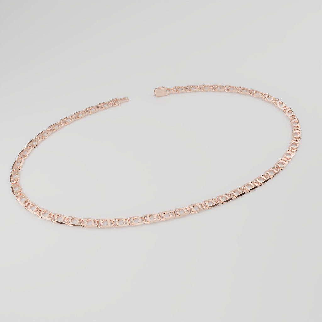 Łańcuch "Split Curb" - 6mm