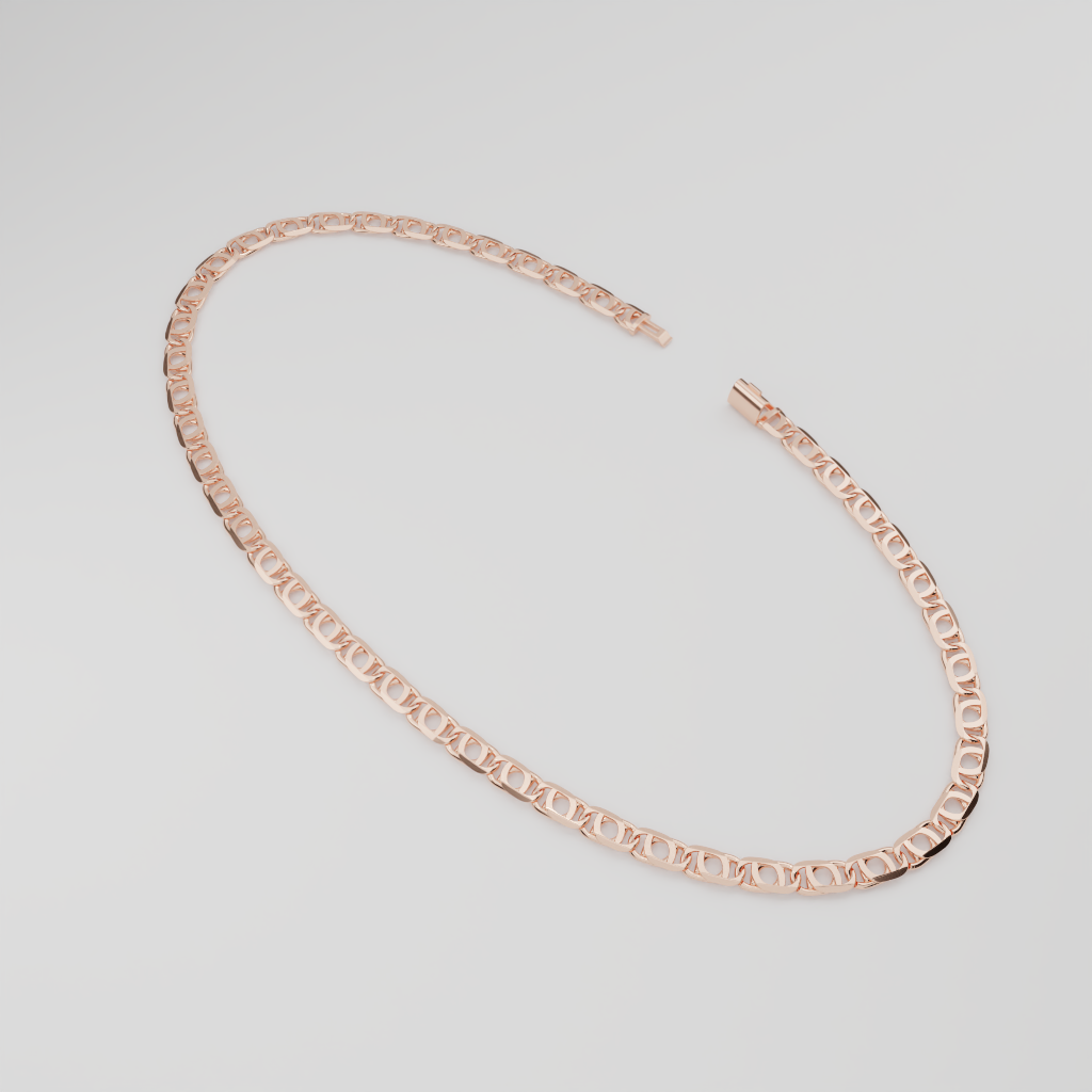 Łańcuch "Split Curb" - 6mm
