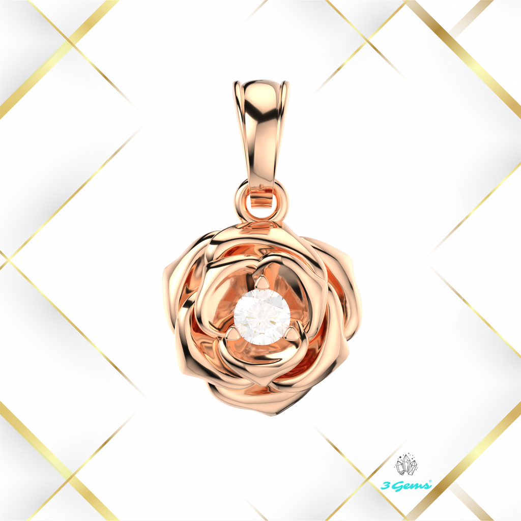 produkt 3Gems – zawieszka Rose z różowego złota