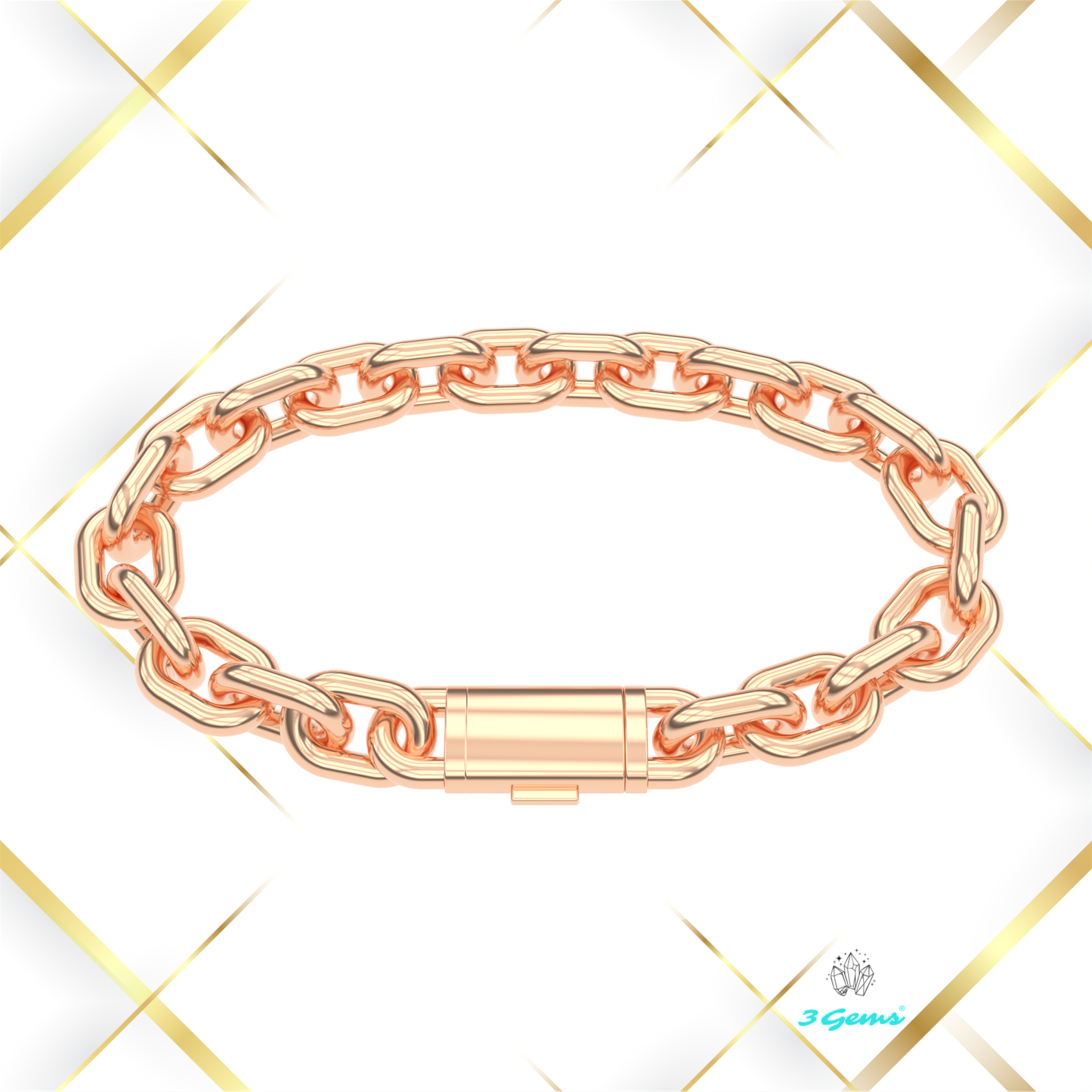 Bransoletka "Bold Cable" - 10mm