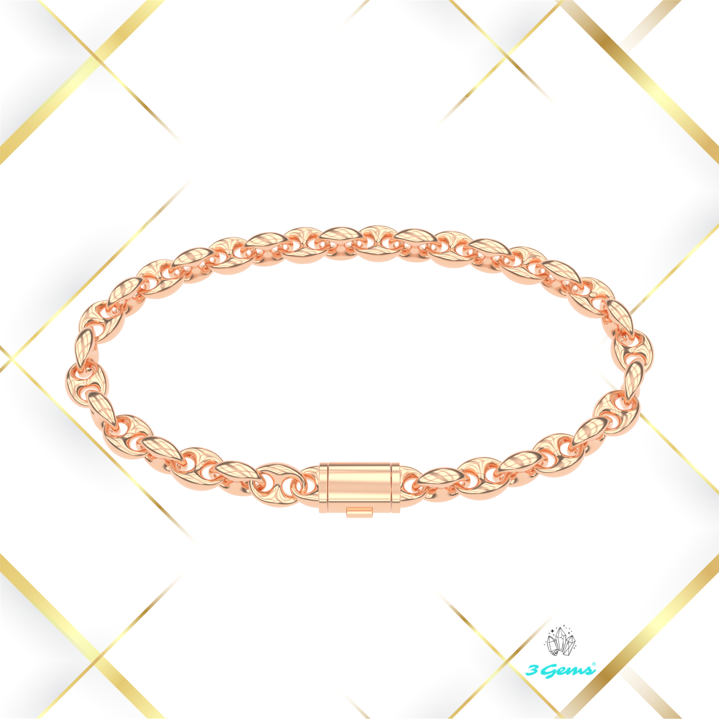 Bransoletka "Anchor" - 6mm