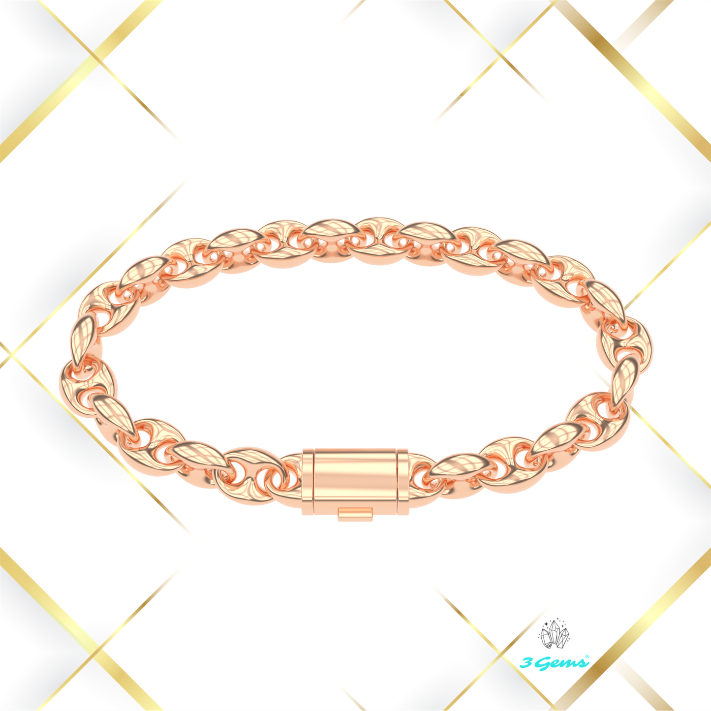 Bransoletka "Anchor" - 8mm