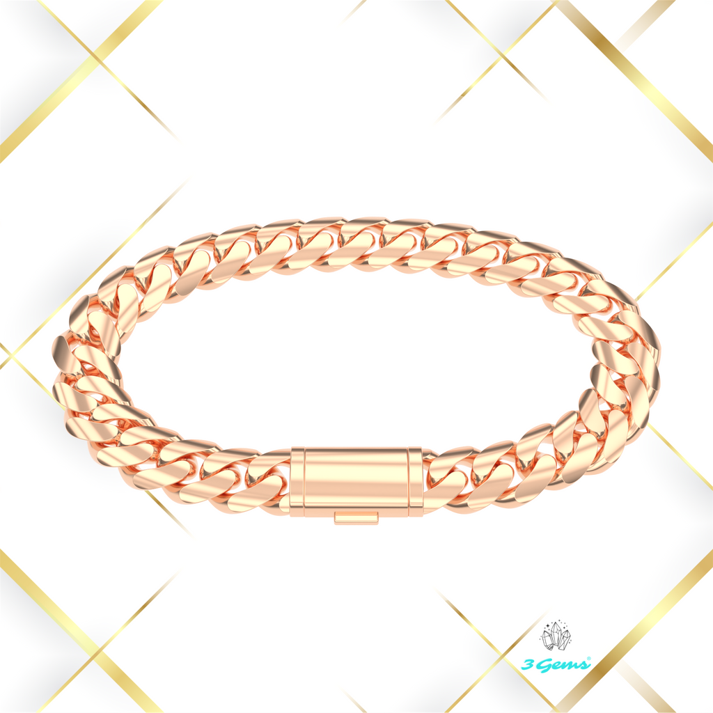 Bransoletka "Miami Cuban" - 10mm