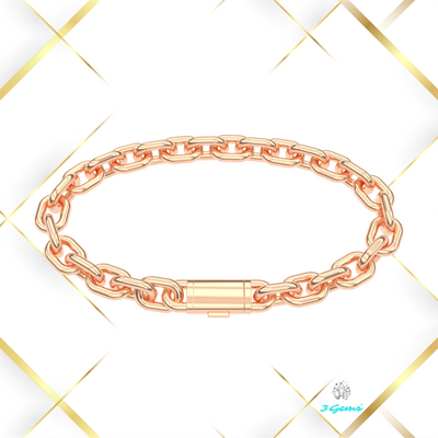 Bransoletka "Bold Cable" - 8mm