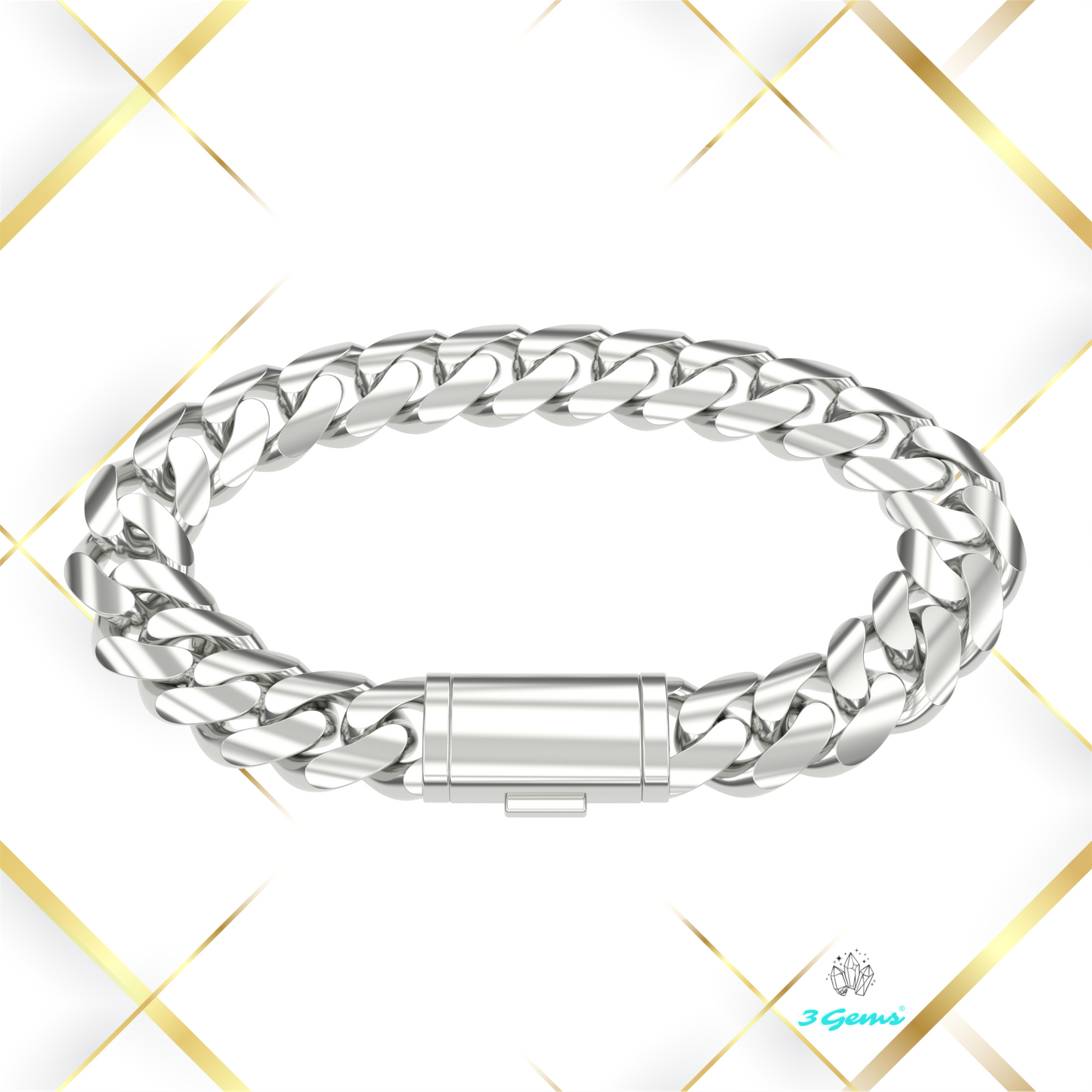 Bransoletka "Miami Cuban" - 12mm