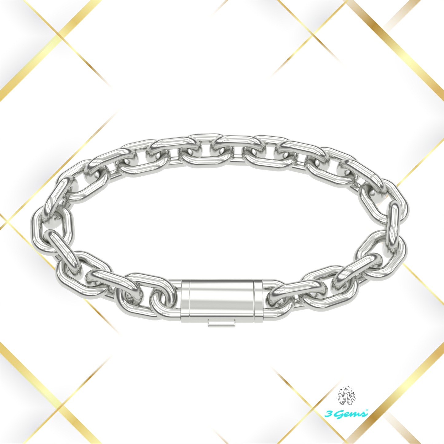 Bransoletka "Bold Cable" - 10mm