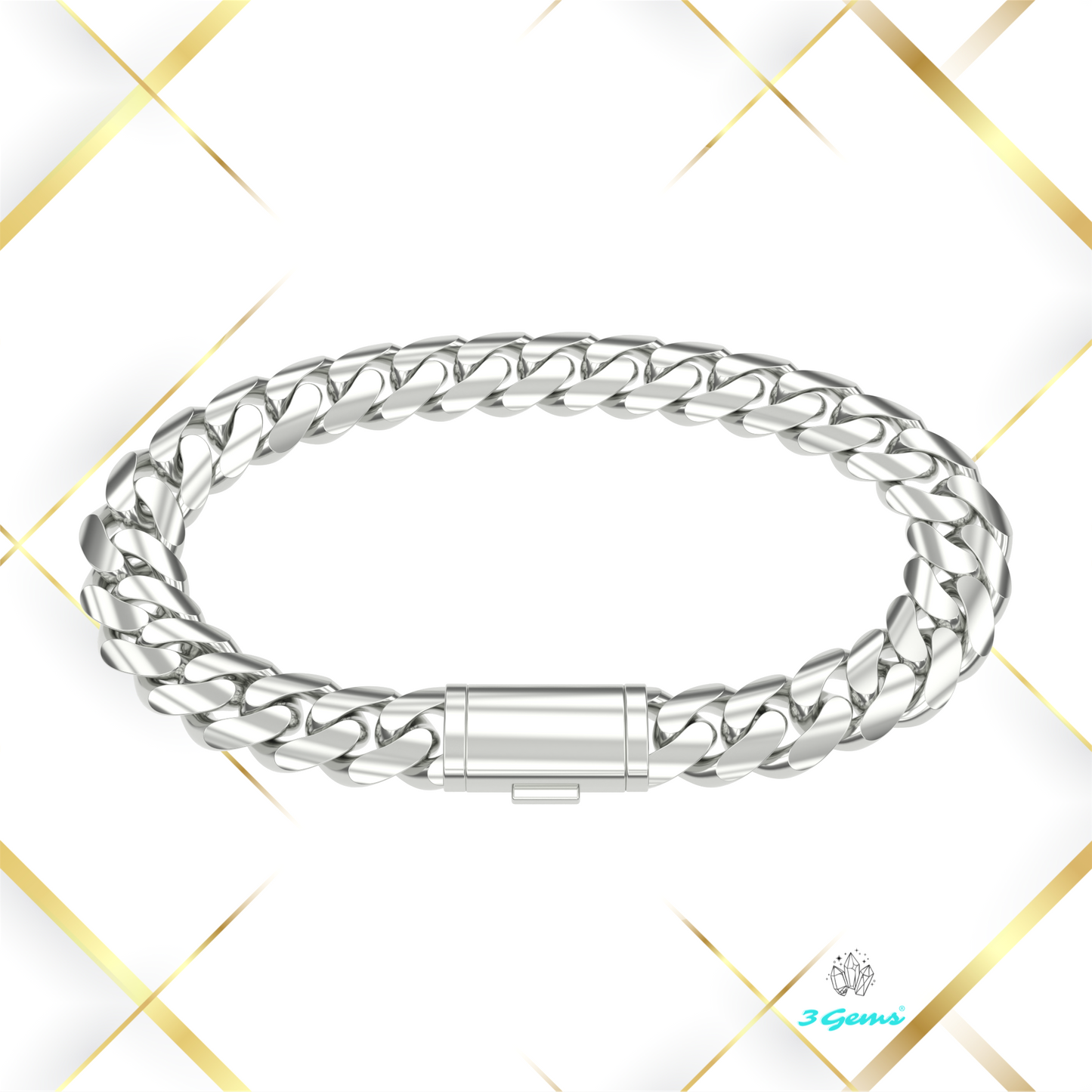 Bransoletka "Miami Cuban" - 10mm