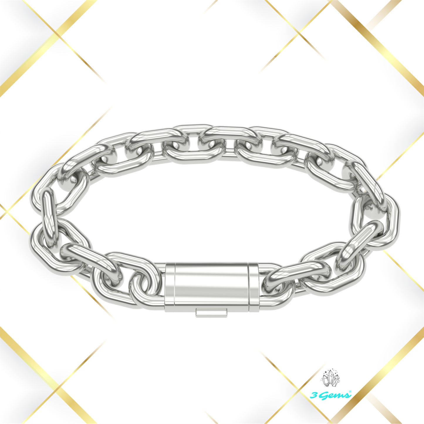 Bransoletka "Bold Cable" - 12mm
