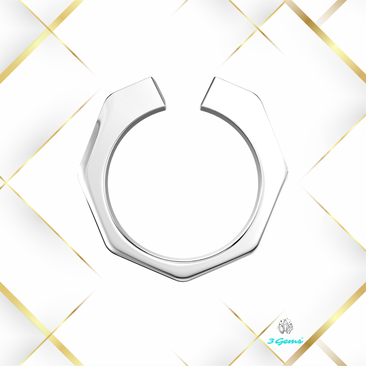 Pierścionek "Osmium Hex Ring"