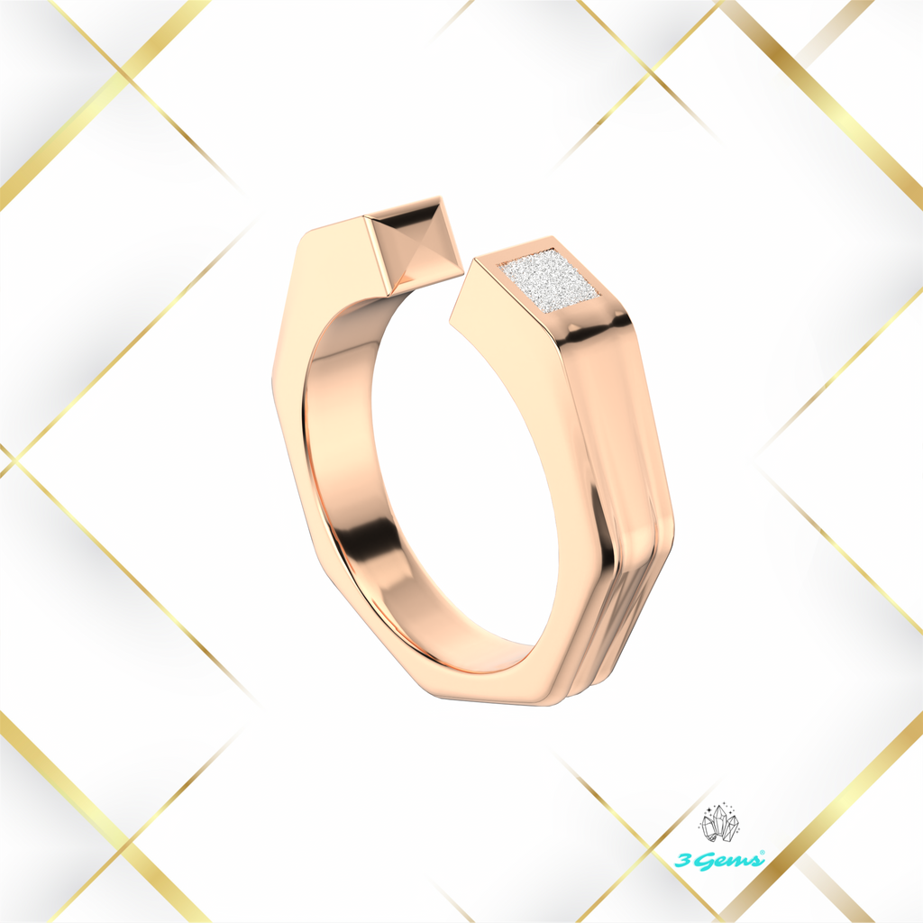 Pierścionek "Osmium Hex Ring"