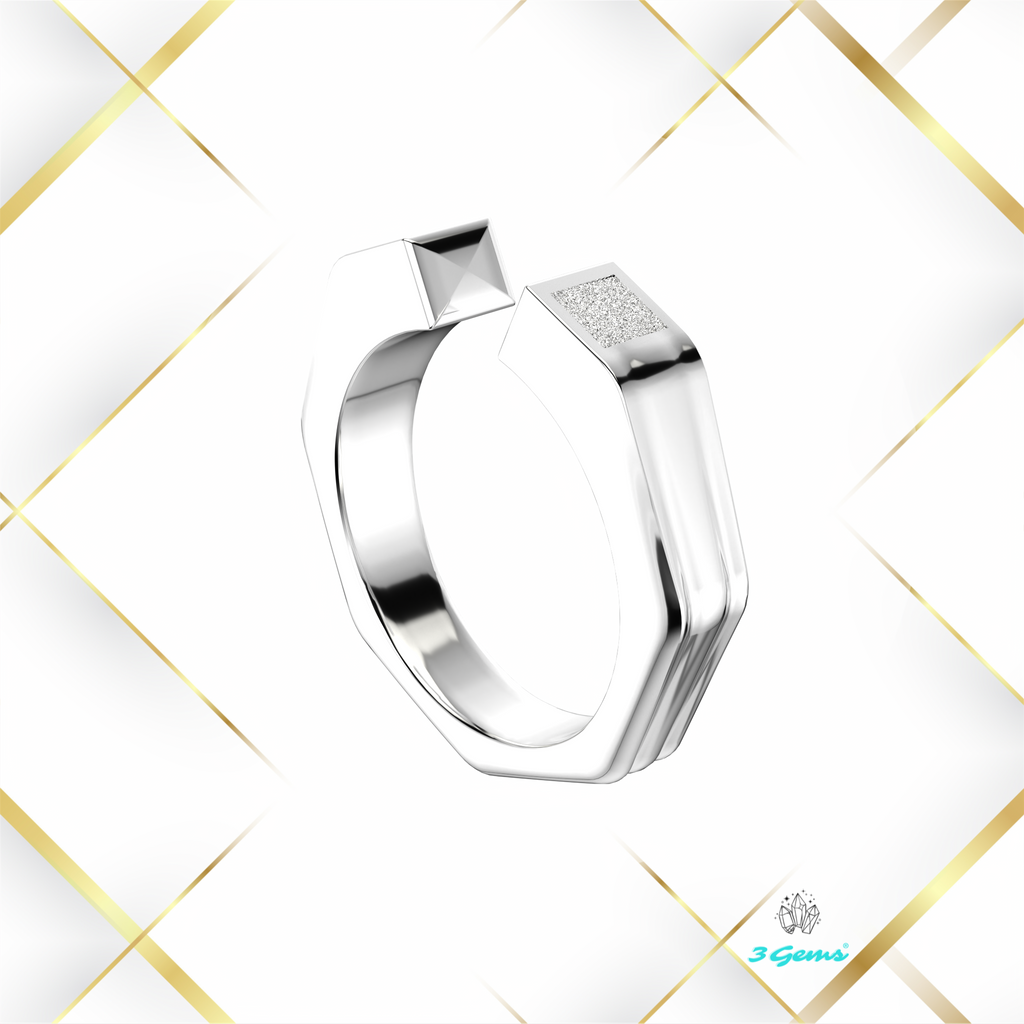 Pierścionek "Osmium Hex Ring"