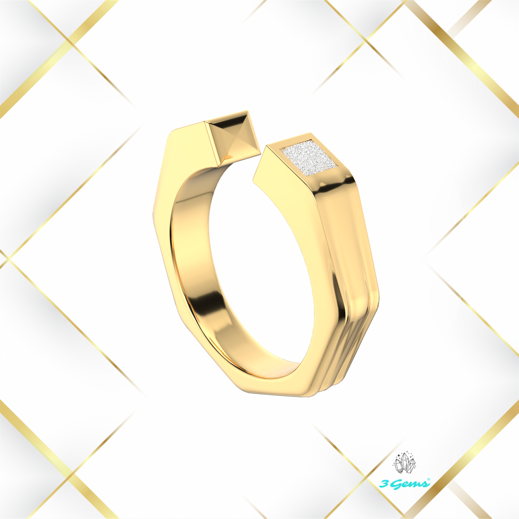 Pierścionek "Osmium Hex Ring"