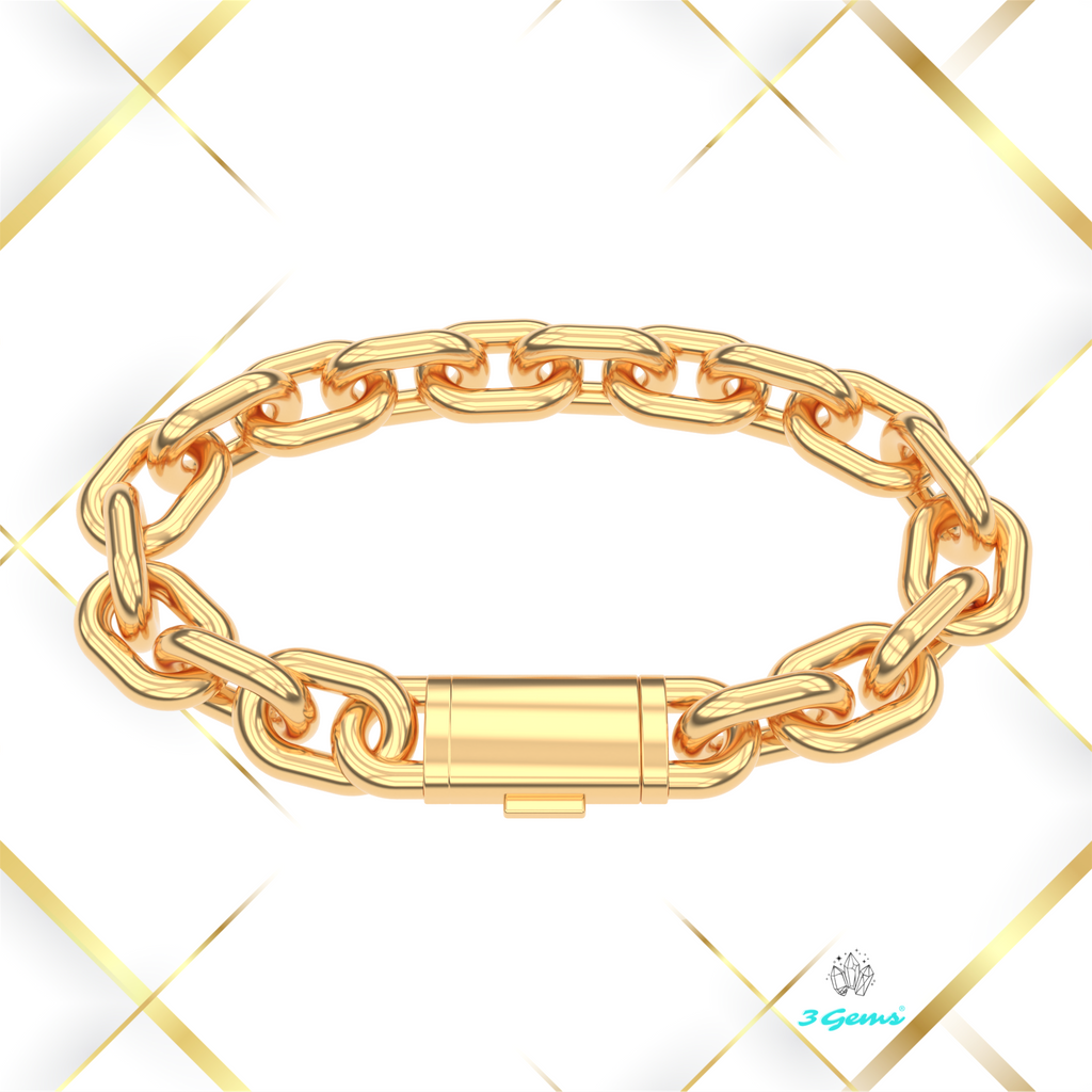 Bransoletka "Bold Cable" - 12mm
