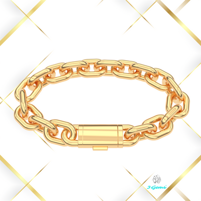 Bransoletka "Bold Cable" - 12mm