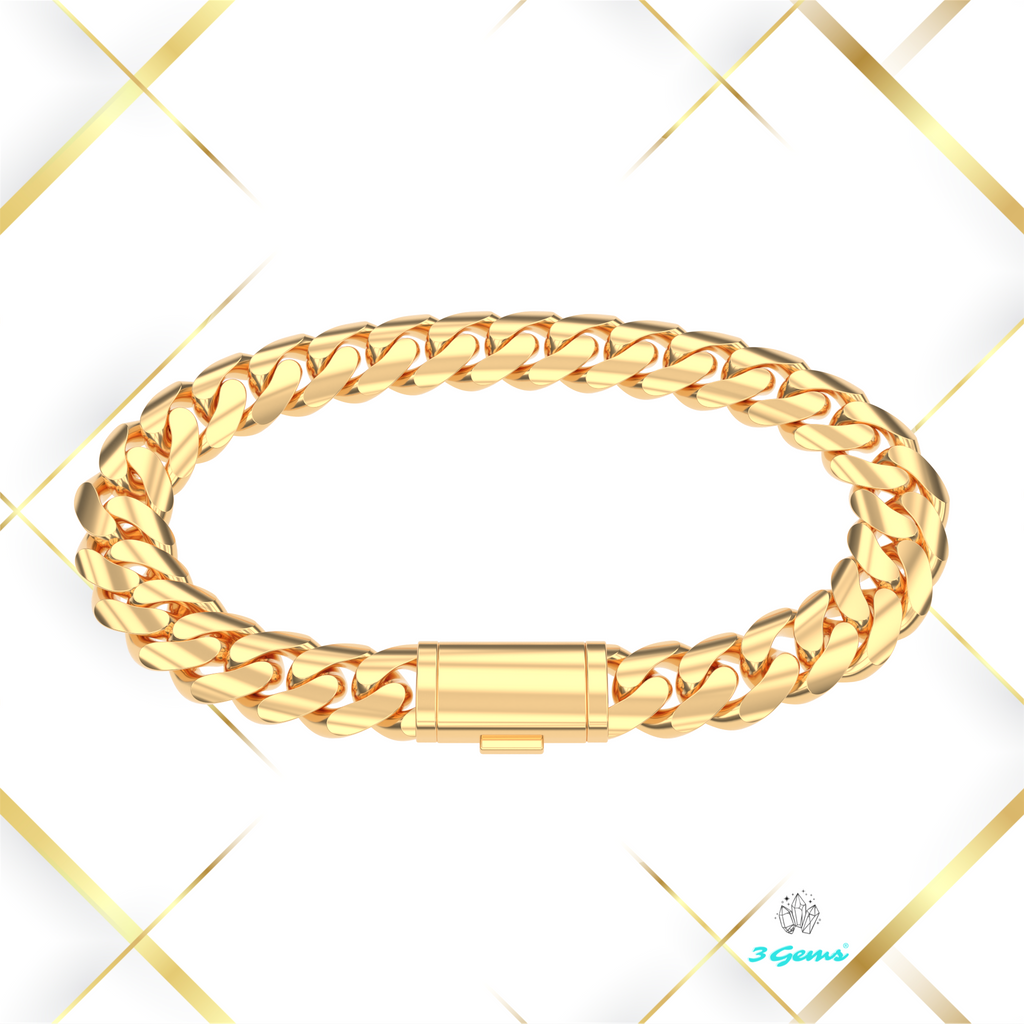 Bransoletka "Miami Cuban" - 10mm