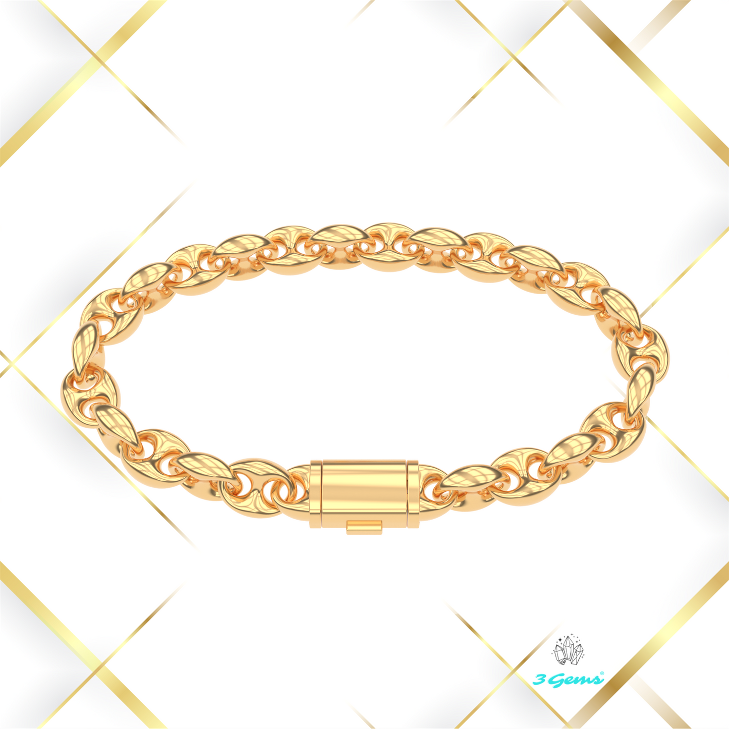 Bransoletka "Anchor" - 8mm