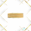render złotego pierścionka Plexus Ring z trójwarstwową strukturą – 3Gems