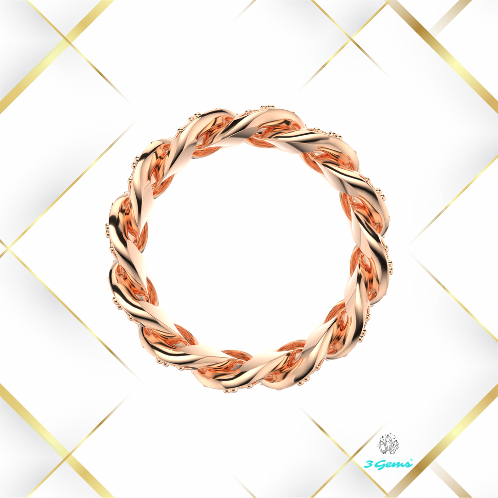Pierścień "Cuban Ring Iced Out"
