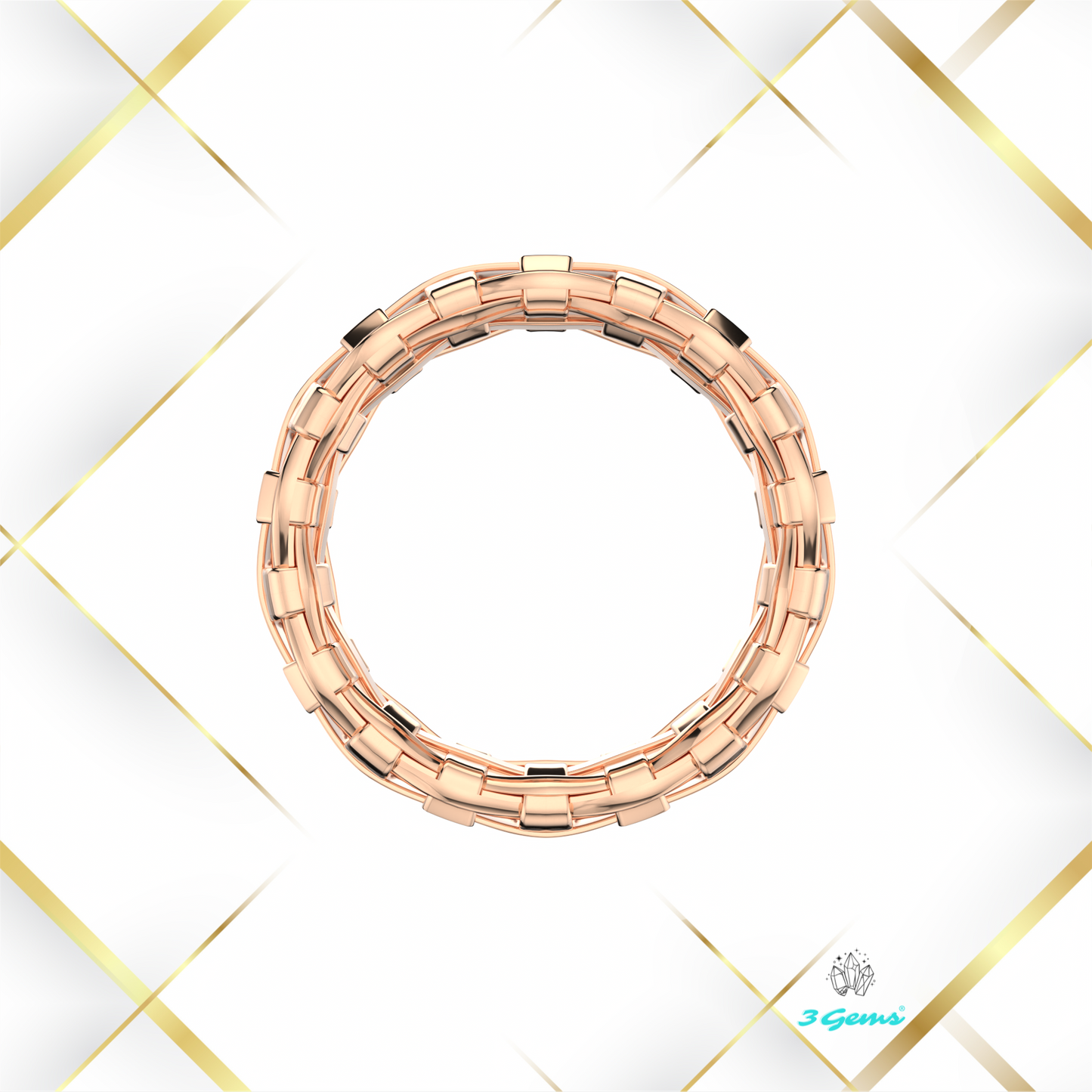 Pierścień "Wooven Ring"