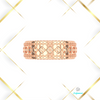 zdjęcie pierścionka Clover Ring z motywem koniczyny w różowym złocie – 3Gems