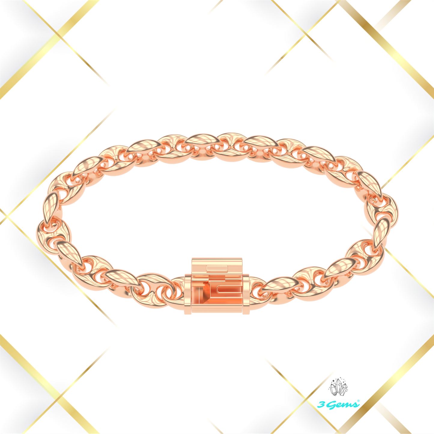 Bransoletka "Anchor" - 8mm