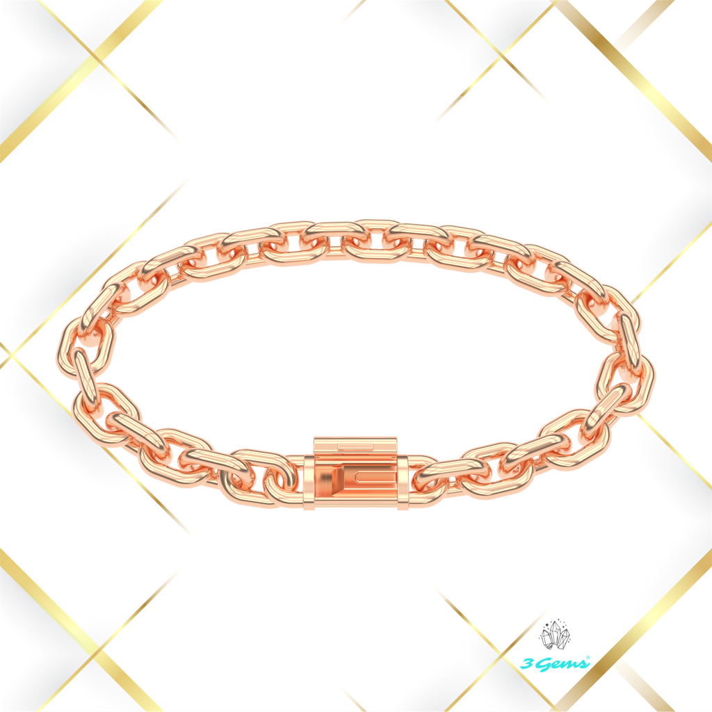 Bransoletka "Bold Cable" - 8mm