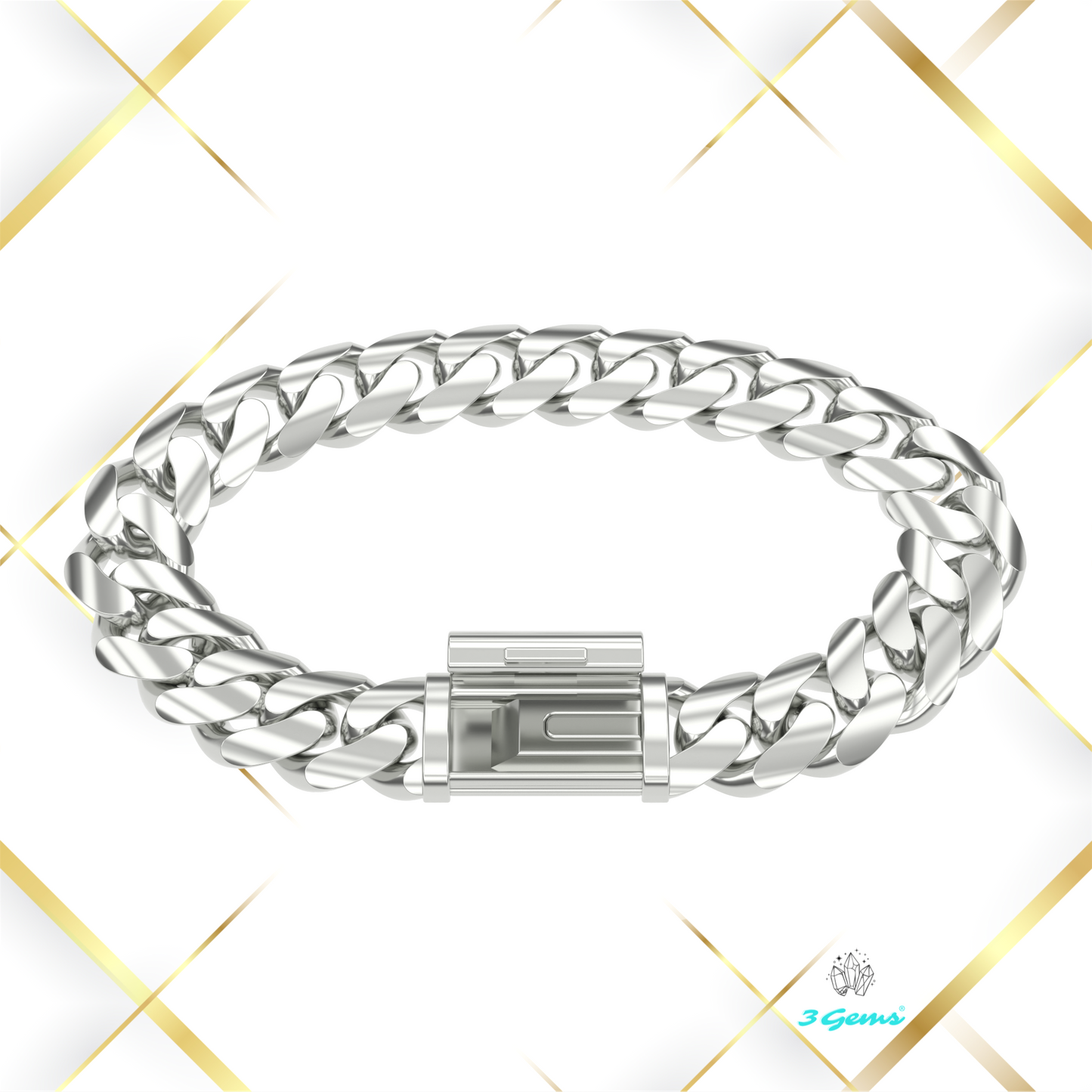 Bransoletka "Miami Cuban" - 12mm