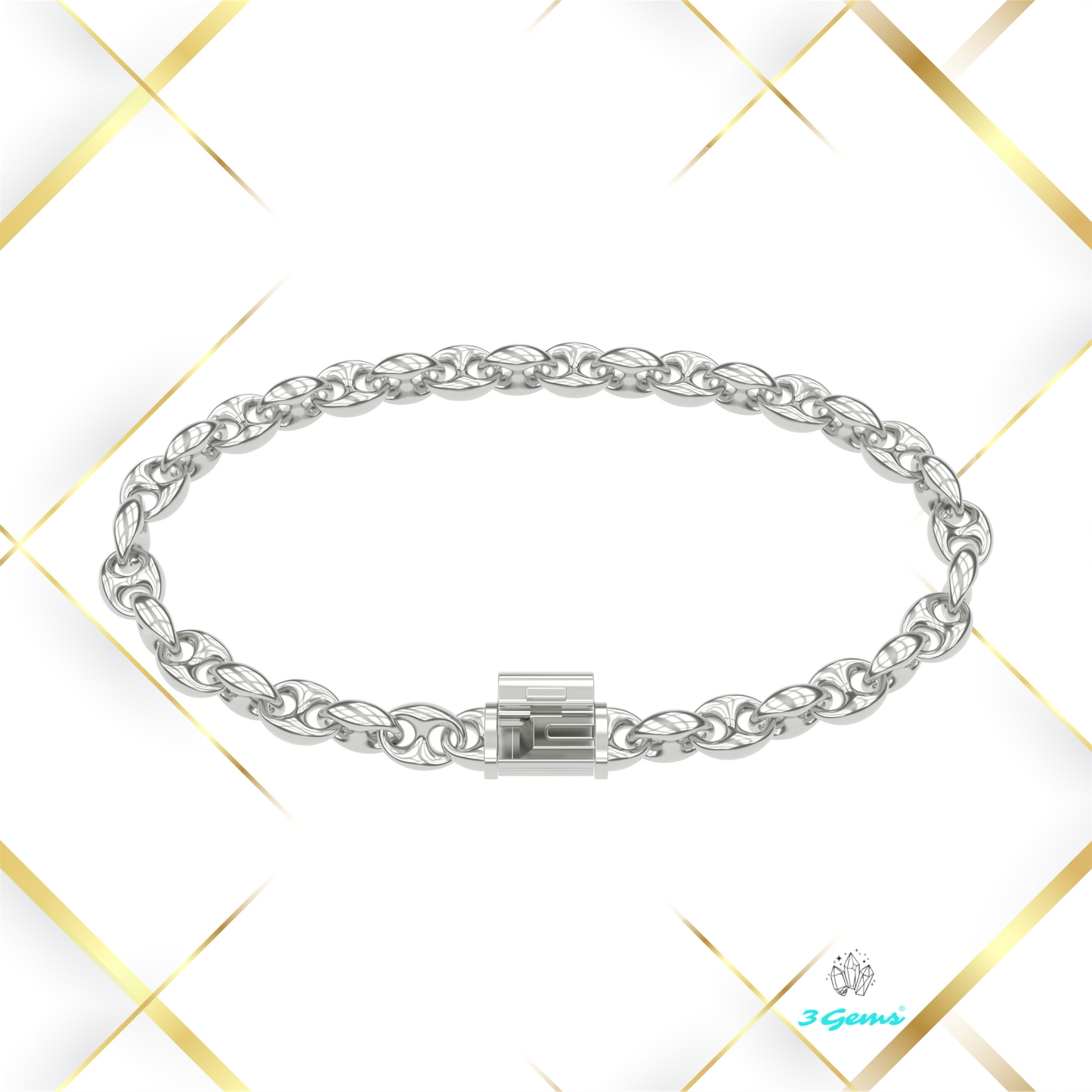 Bransoletka "Anchor" - 6mm