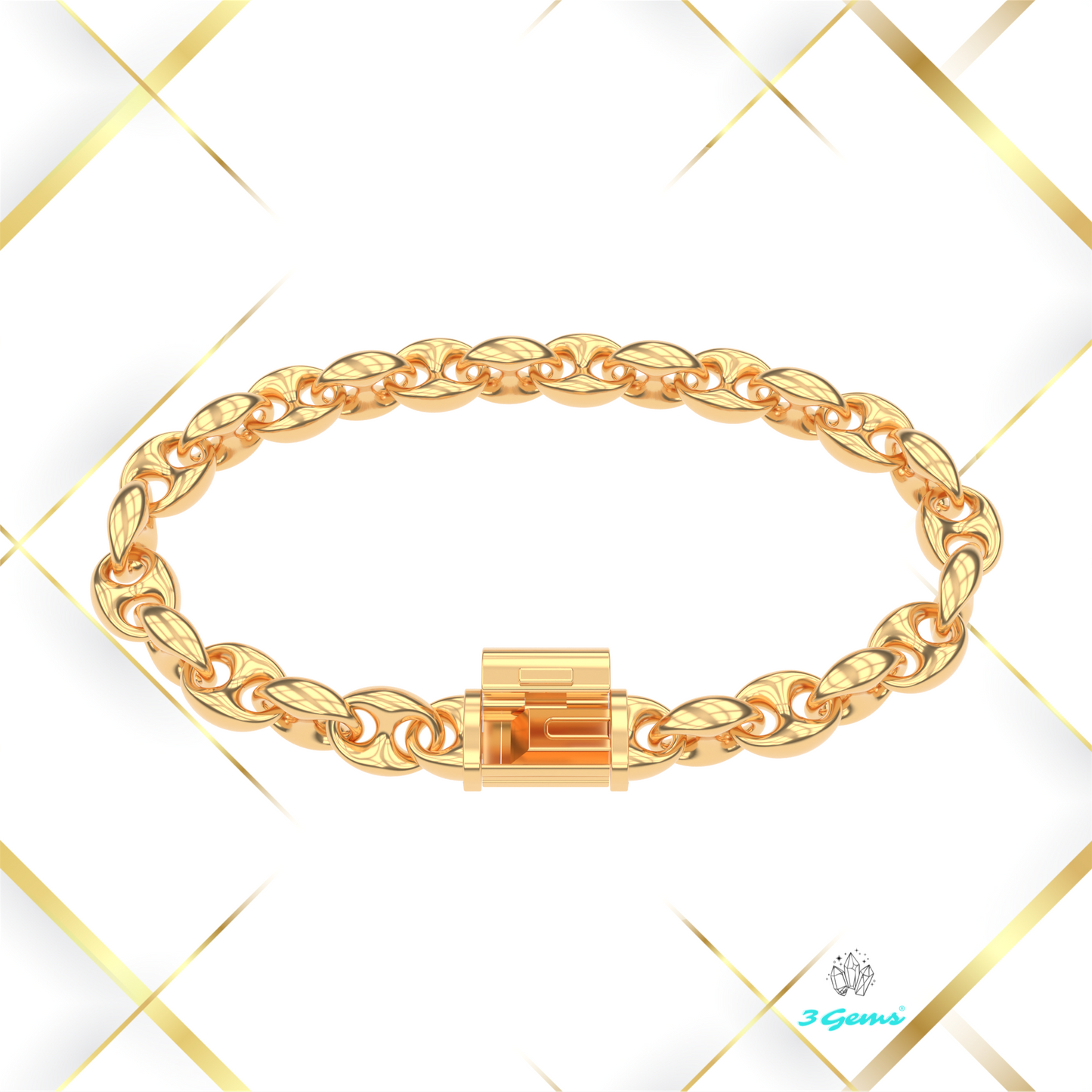 Bransoletka "Anchor" - 8mm