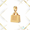 produkt 3Gems – zawieszka handbag w złocie