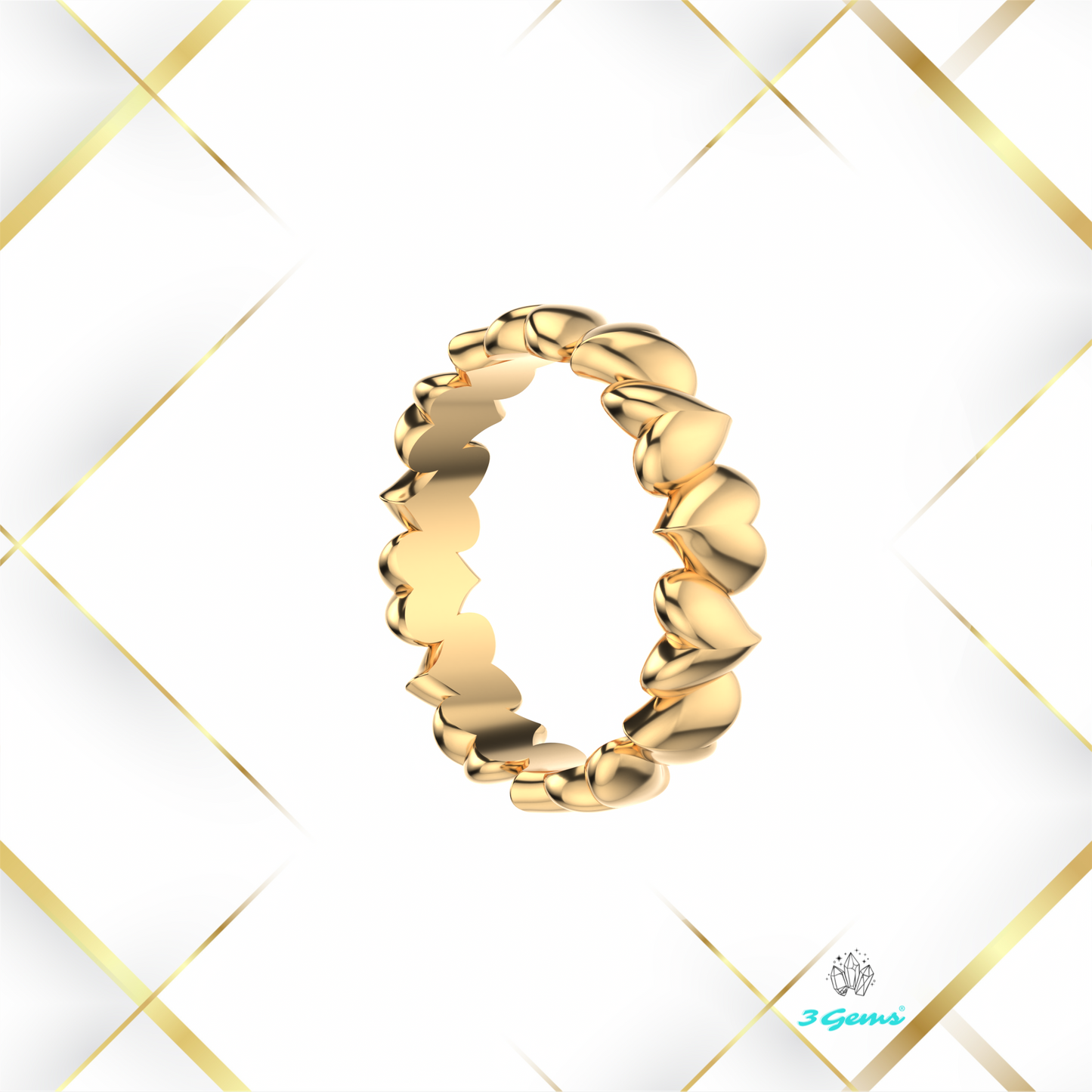 Pierścień "Hearts Ring"