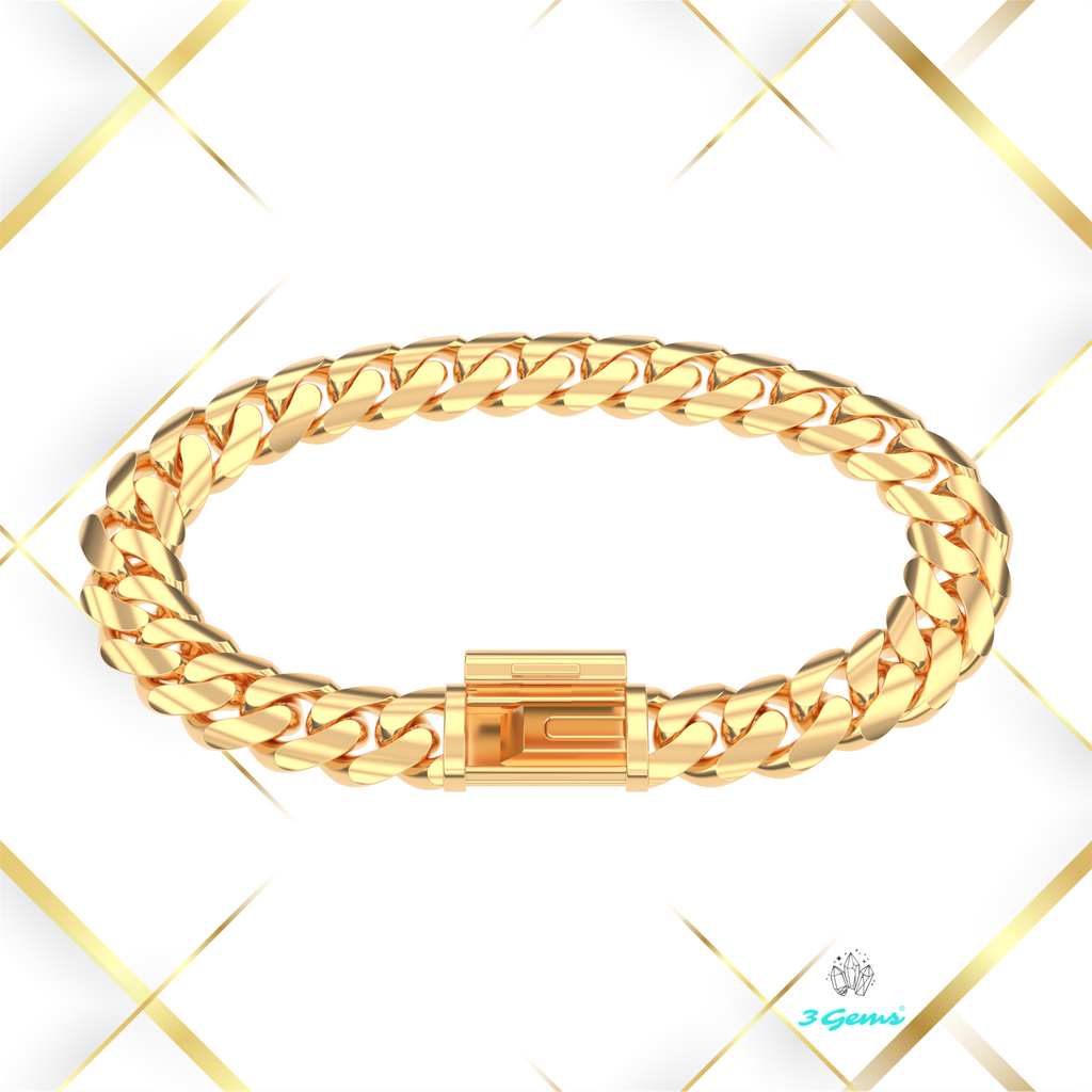 Bransoletka "Miami Cuban" - 10mm