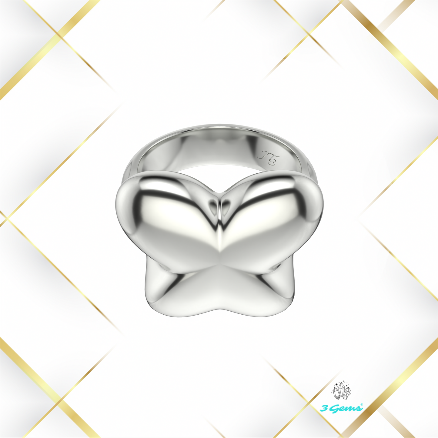 Pierścień "Butterfly Ring"