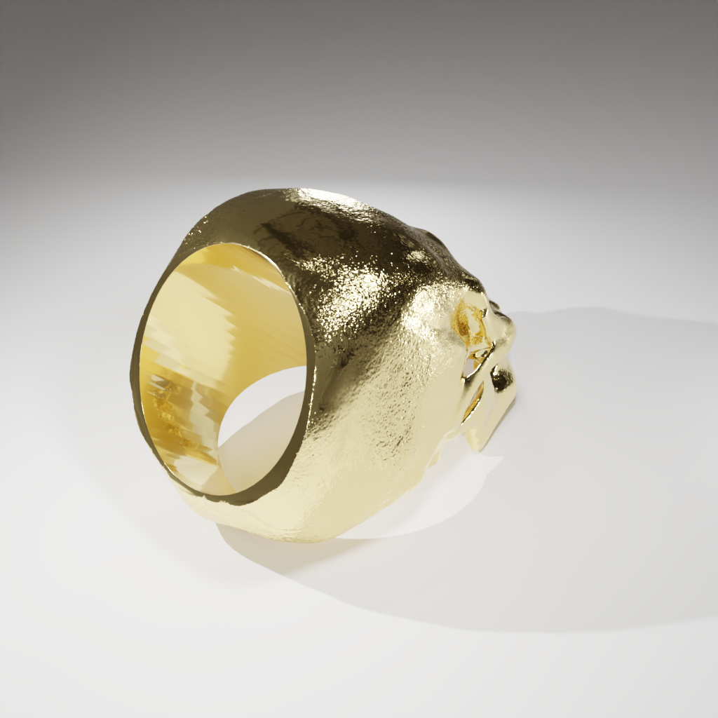 Pierścień "Skull Ring"